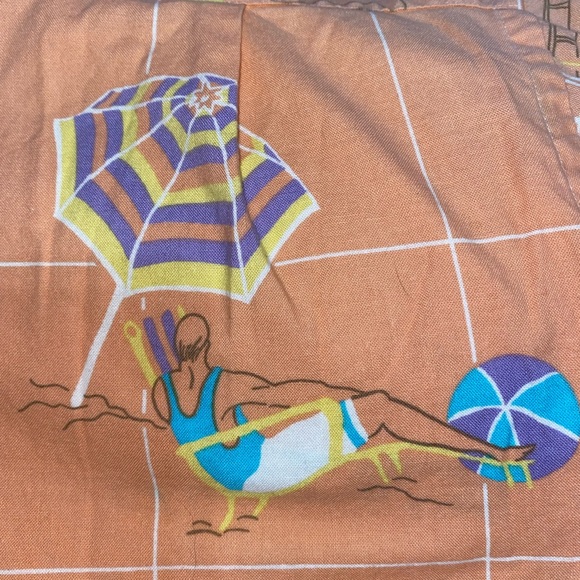 Vintage 80s 90s All Over Print Button Up Shirt - Picture 4 of 7